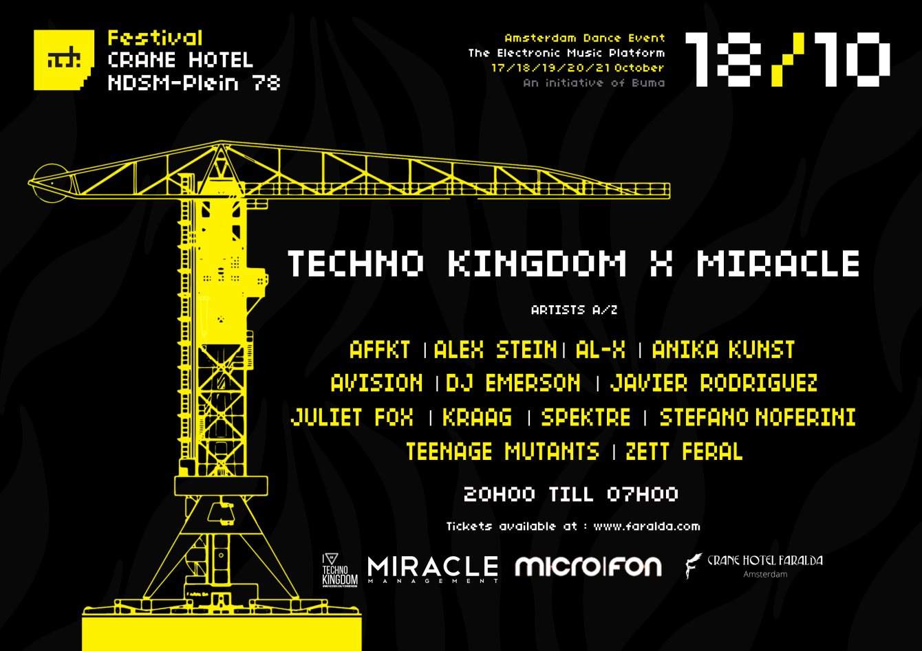 Techno Kingdom x Miracle ADE Special - Página frontal