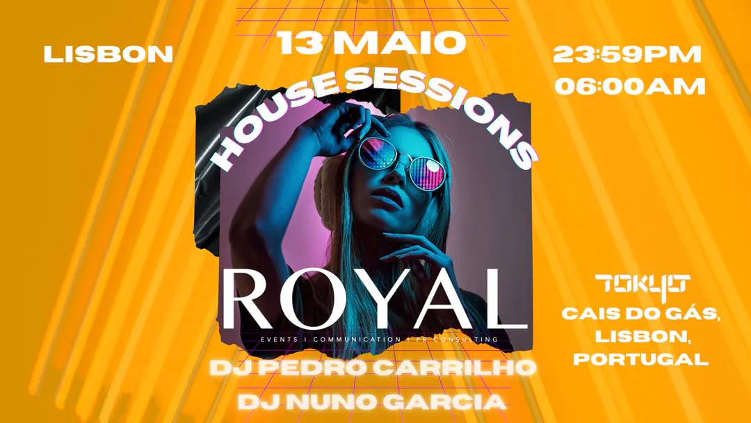 ROYAL HOUSE SESSIONS - フライヤー表