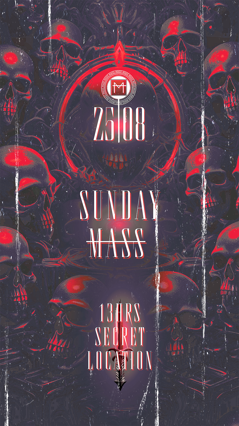SUNDAY MASS (Secret Location) at TBA, London