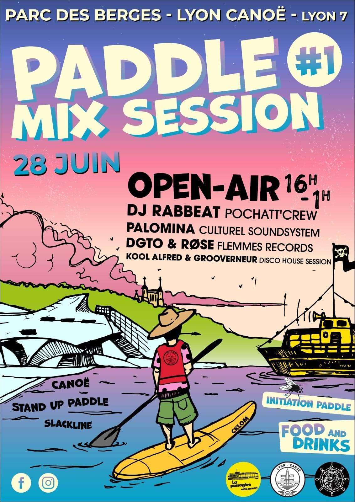 Paddle Mix Session #1 - Open Air - Página frontal