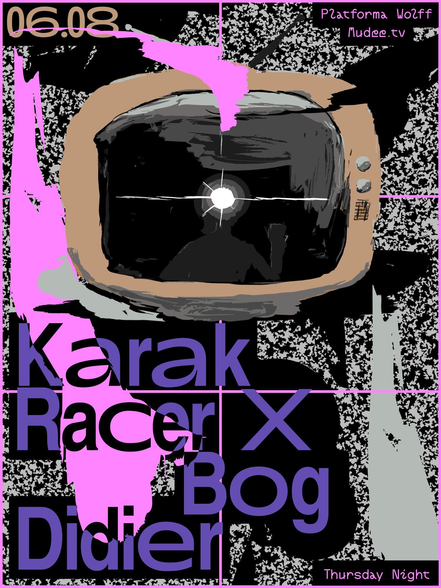 PW x Mudee TV • Karak, Racer X, Bog, Didier at Platforma Wolff
