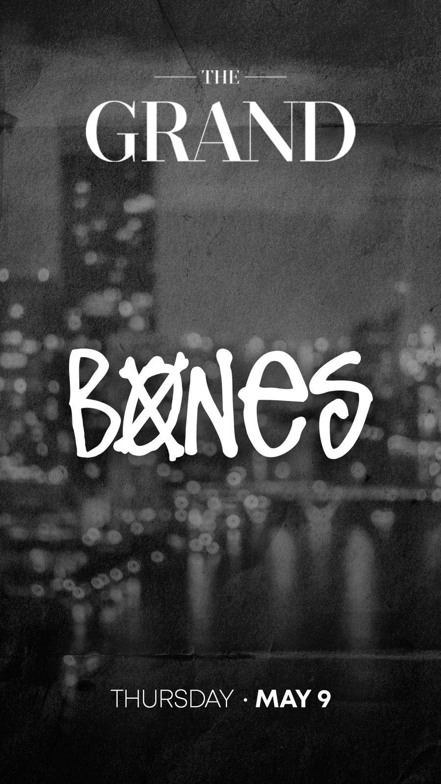 FREE: DJ Bones - フライヤー表