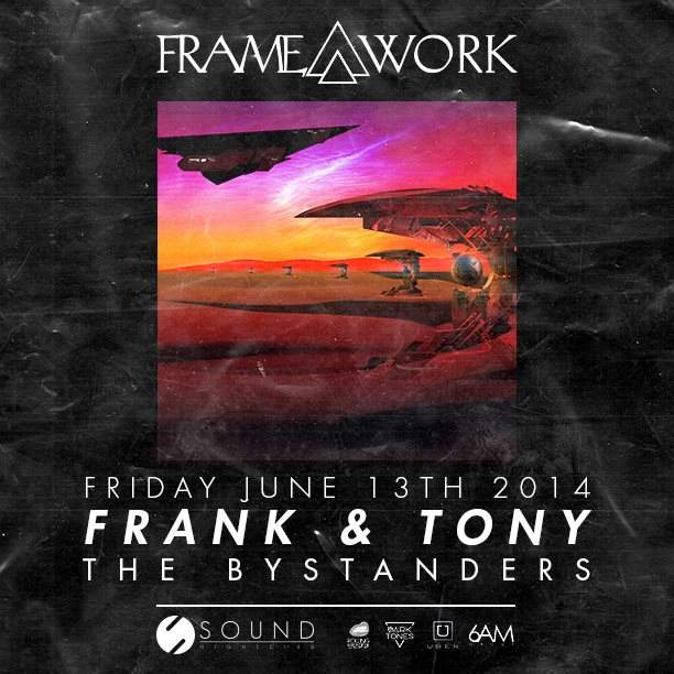 Framework presents Frank & Tony with The Bystanders - Página frontal