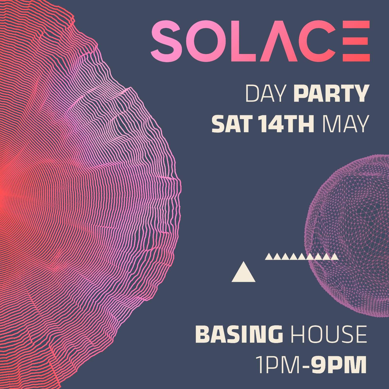 SOLACE : Day Party - フライヤー表