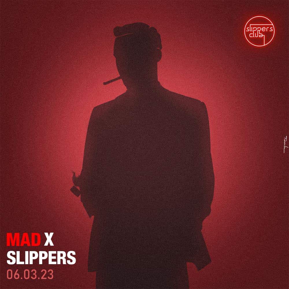 MAD X Slippers PURIM with Jonathan Kasper - フライヤー表