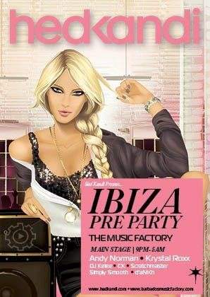 The Music Factory Spring Edition - フライヤー裏