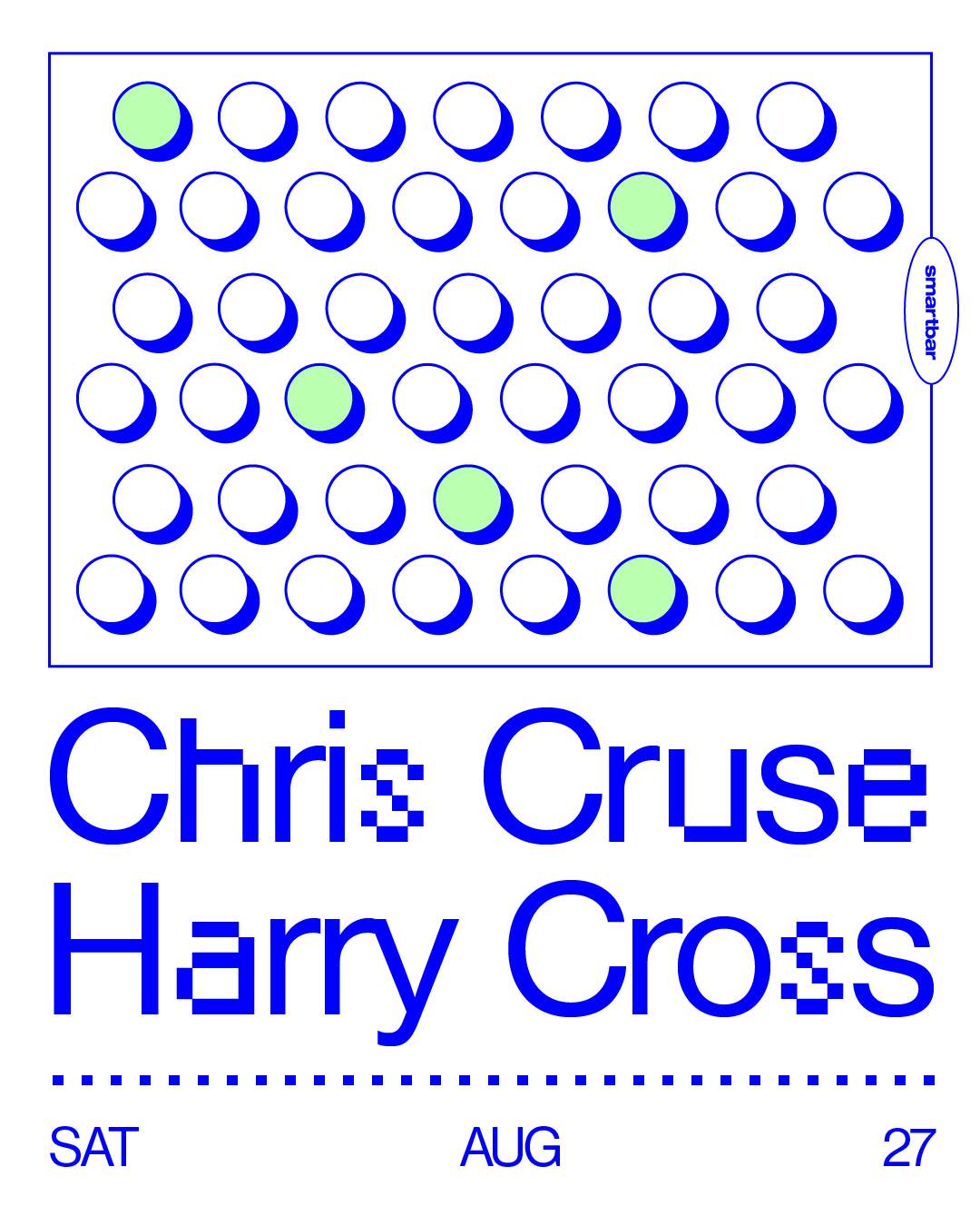 Chris Cruse * Harry Cross * Club Chow in Chicago at Smartbar