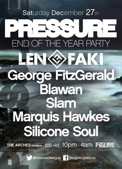Pressure Xmas Party: Sven Väth + Slam - Página trasera