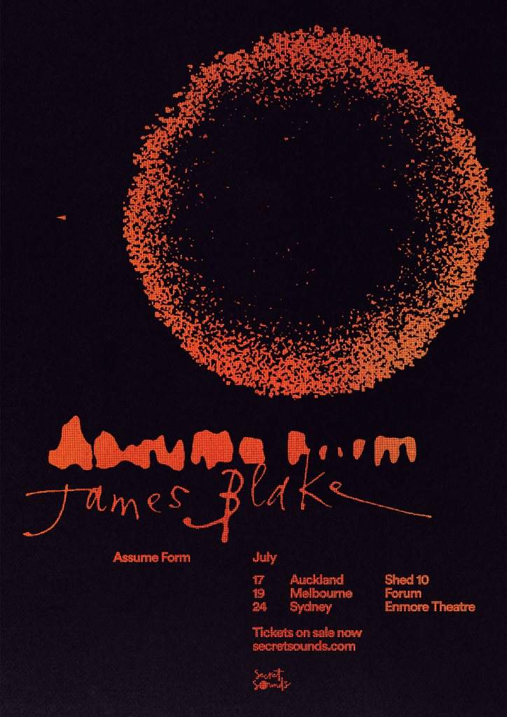 James Blake Sydney Show - Página frontal