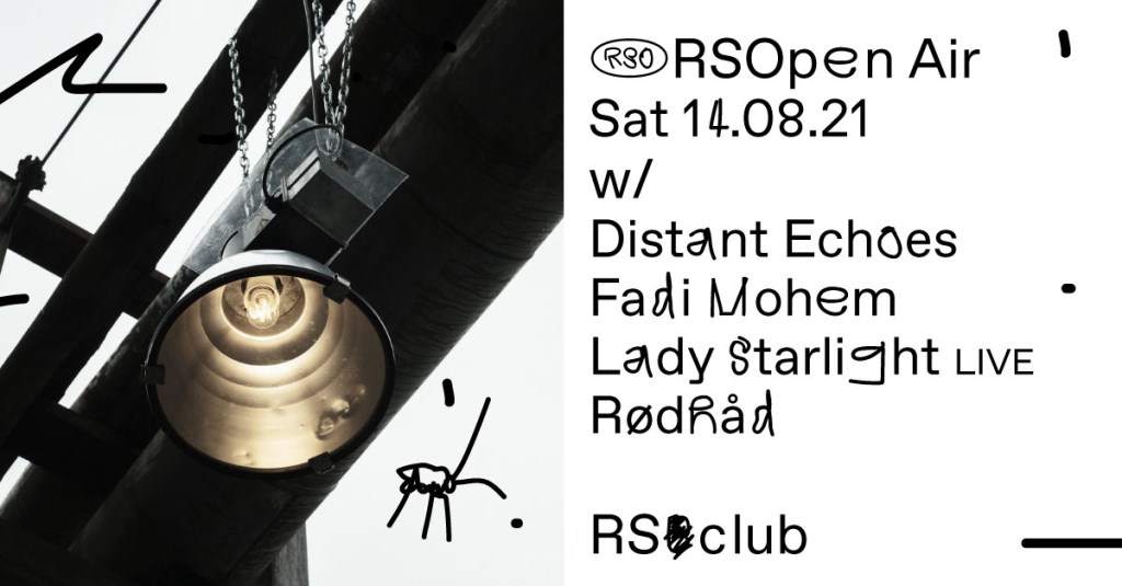RSO Open Air with Fadi Mohem, Lady Starlight, Rødhåd - フライヤー表