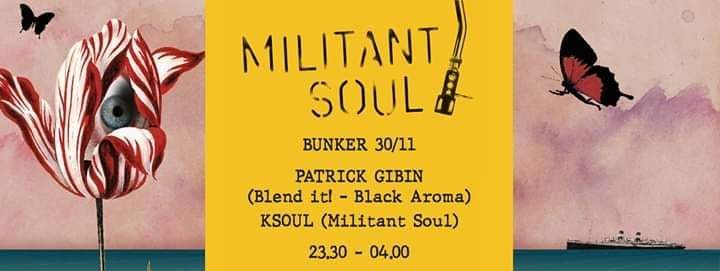 Militant Soul with Patrick Gibin and Ksoul - Página frontal