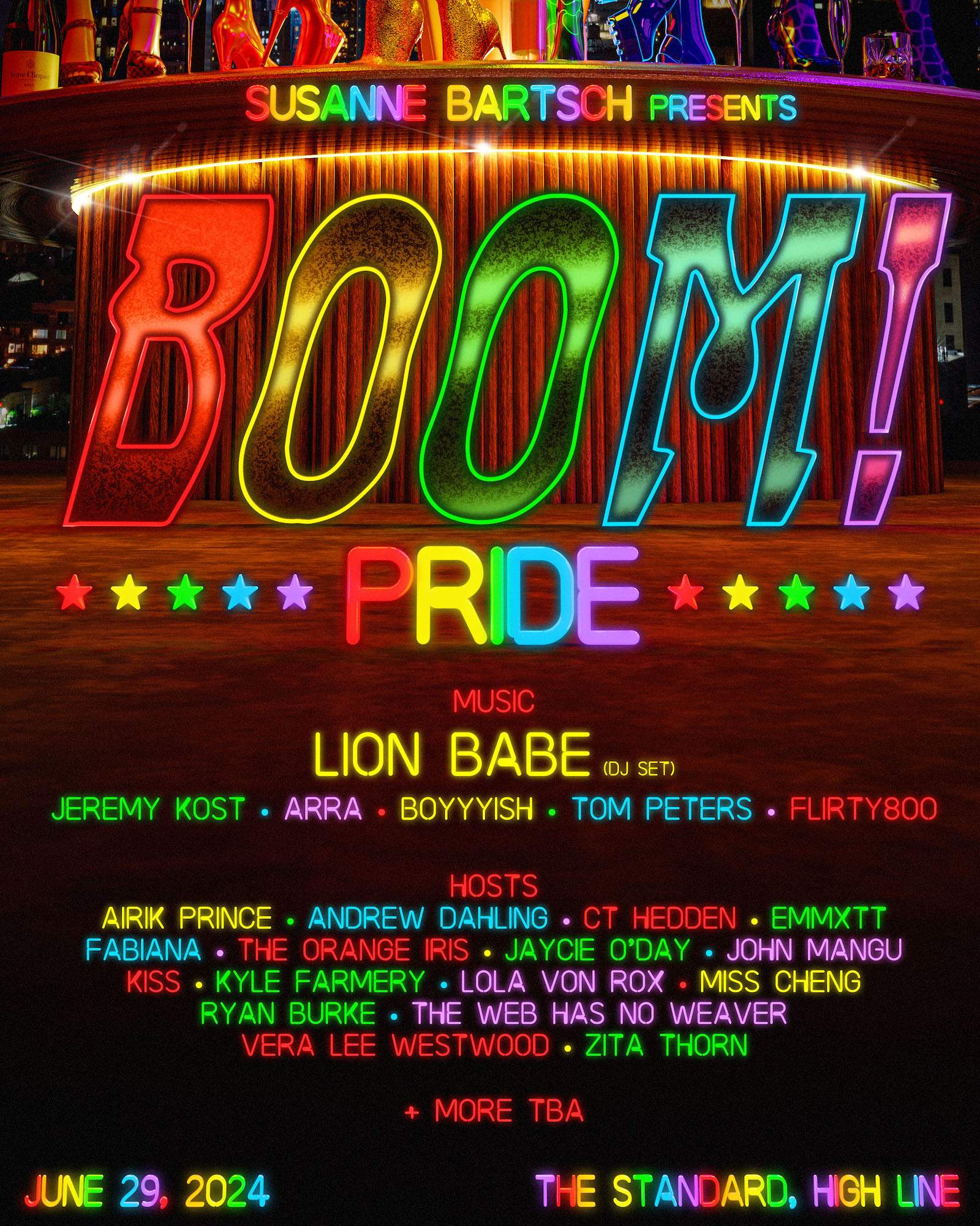 BOOM! PRIDE bei Le Bain, New York City