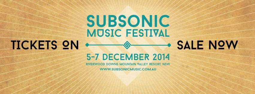 Subsonic Music Festival 2014 - Página frontal