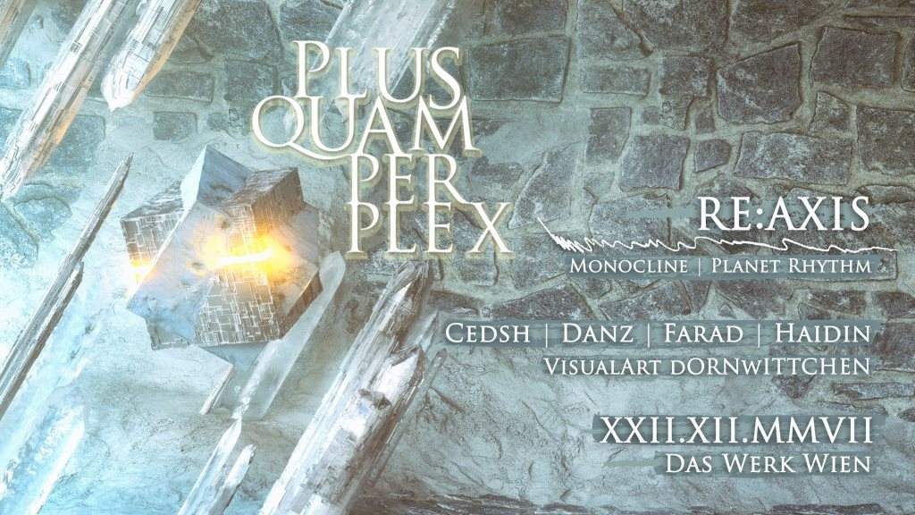 Plusquamperplex Winter Edition Feat. RE:Axis - Página frontal