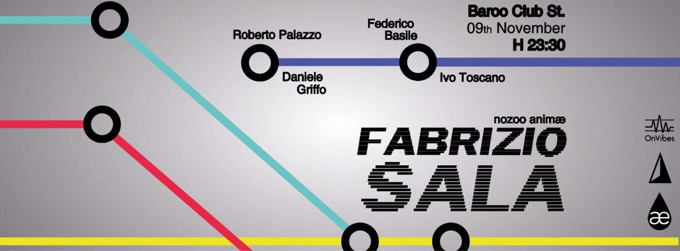 The Tube with Fabrizio Sala - フライヤー裏