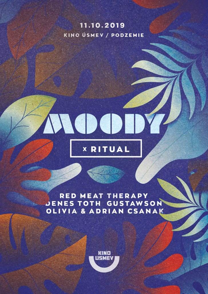 Moody x Ritual - フライヤー表