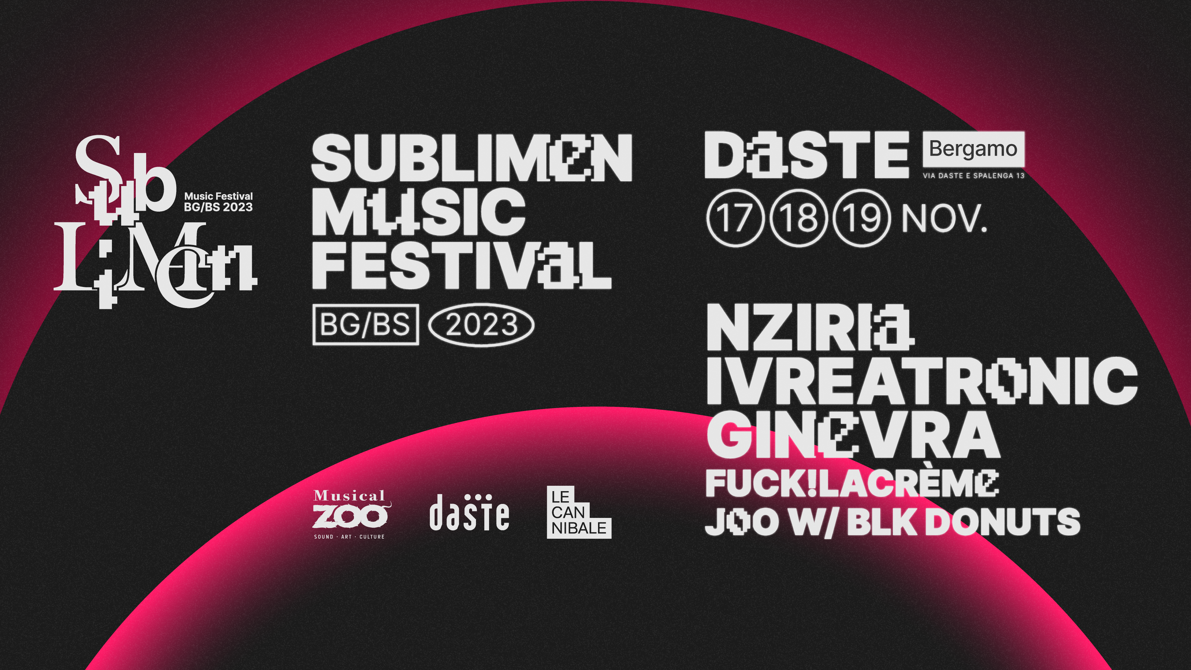 Sub Limen festival: Ivreatronic, Ginevra, Nziria - Página frontal