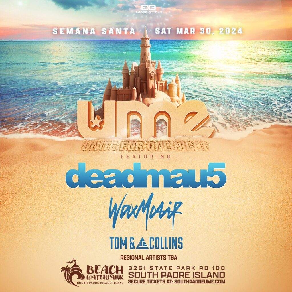 UME South Padre Island Festival - Promo Code: EDMLORD - フライヤー表