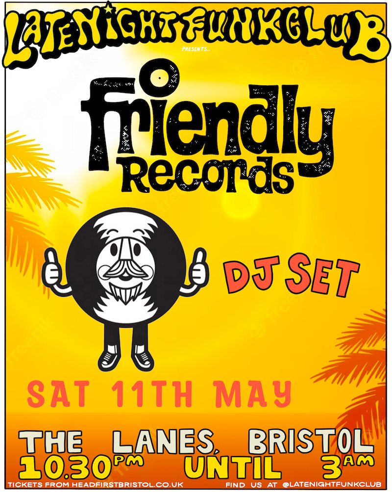 Late Night Funk Club: Friendly Records DJs - Página frontal