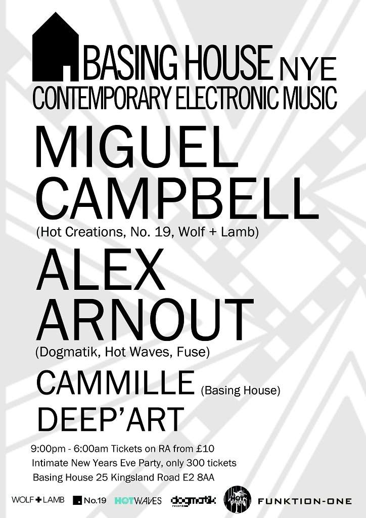 Nye with Miguel Campbell, Alex Arnout & More - フライヤー表