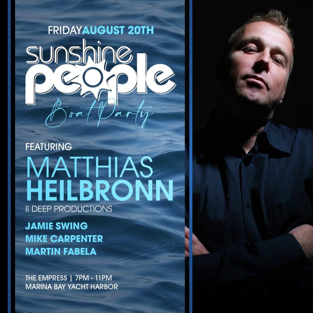 Sunshine People Boat Party feat. Matthias Heilbronn - Página frontal