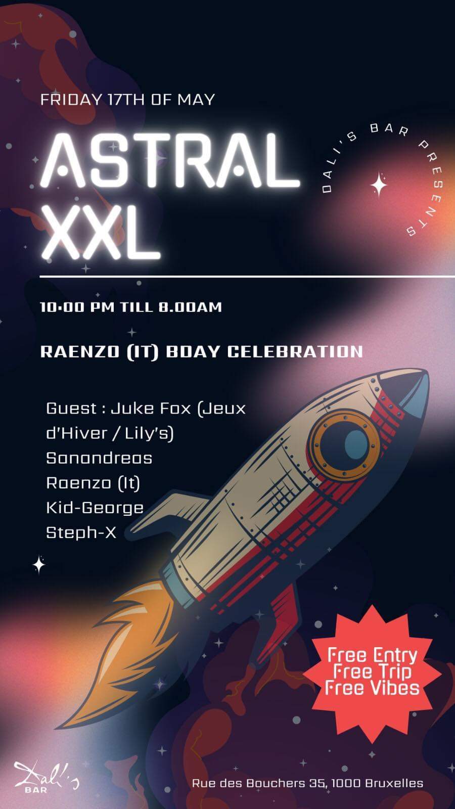 Astral XXL - Juke Fox / Sanandreas / Raenzo / Kid-George / Steph X - Página frontal