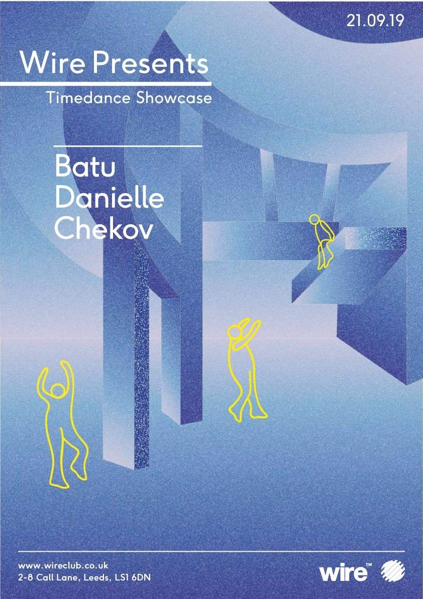 Timedance: Batu, Danielle, Chekov (Leeds) - Página frontal