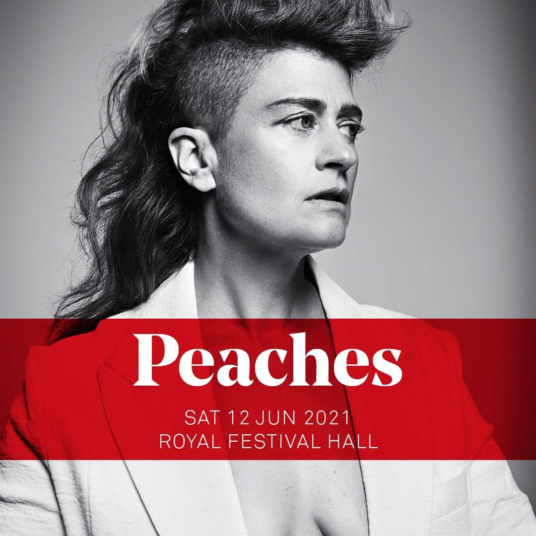 Peaches: Royal Festival Hall - live review Peaches Royal Festival Hall