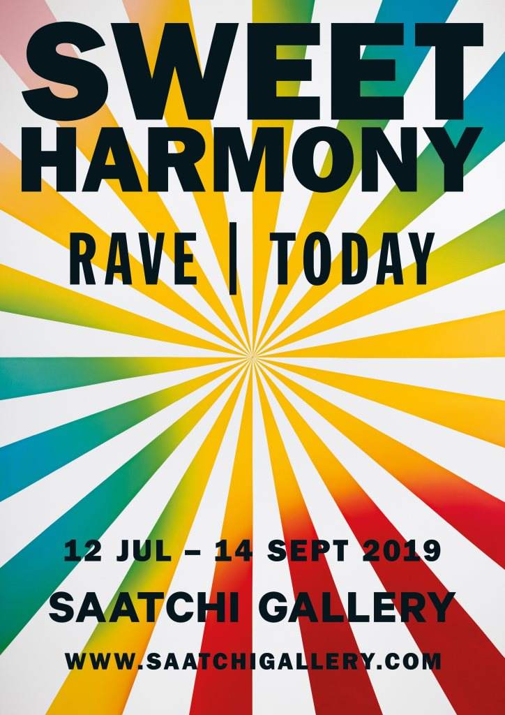 Sweet Harmony: Rave - Today (Standard Exhibition) Ticket - 14 September 2019 - Página frontal