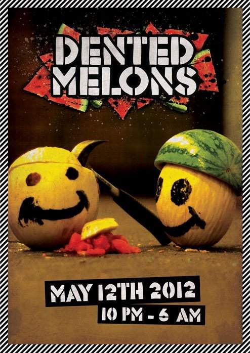 Dented Melons: Ahmet Sisman, Demarzo, Lee Rands & Chris Maran and Callum Hammett - Página frontal