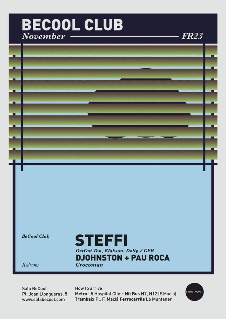 Becool Club: Steffi, Djohnston, PAU Roca - Página frontal