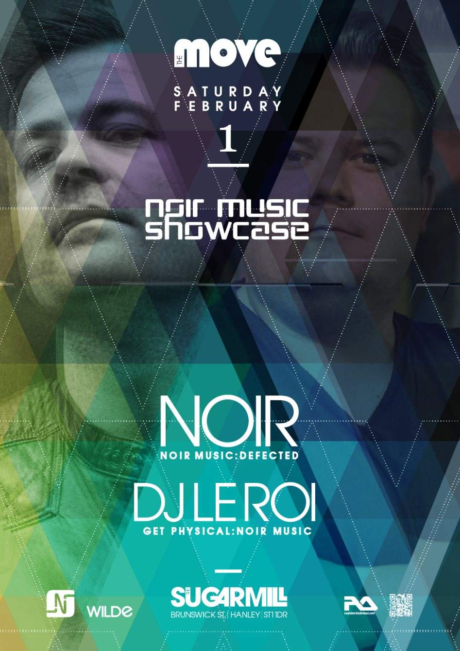 The Move presents A Noir Music Showcase with Noir & DJ Le Roi - Flyer back