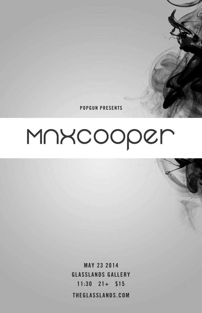 Max Cooper - フライヤー表