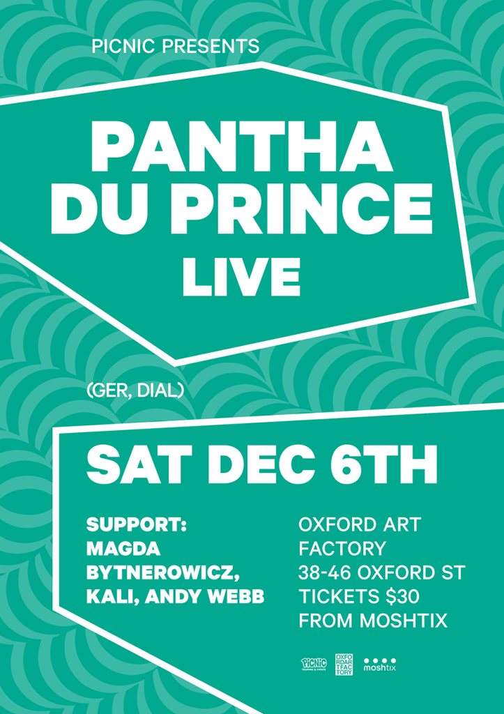 Picnic presents Pantha Du Prince - live - Página frontal