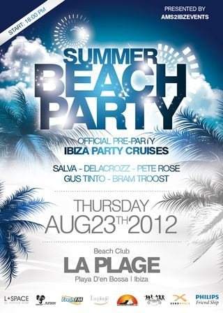 Ibiza Party Cruises on the Beach - Página frontal