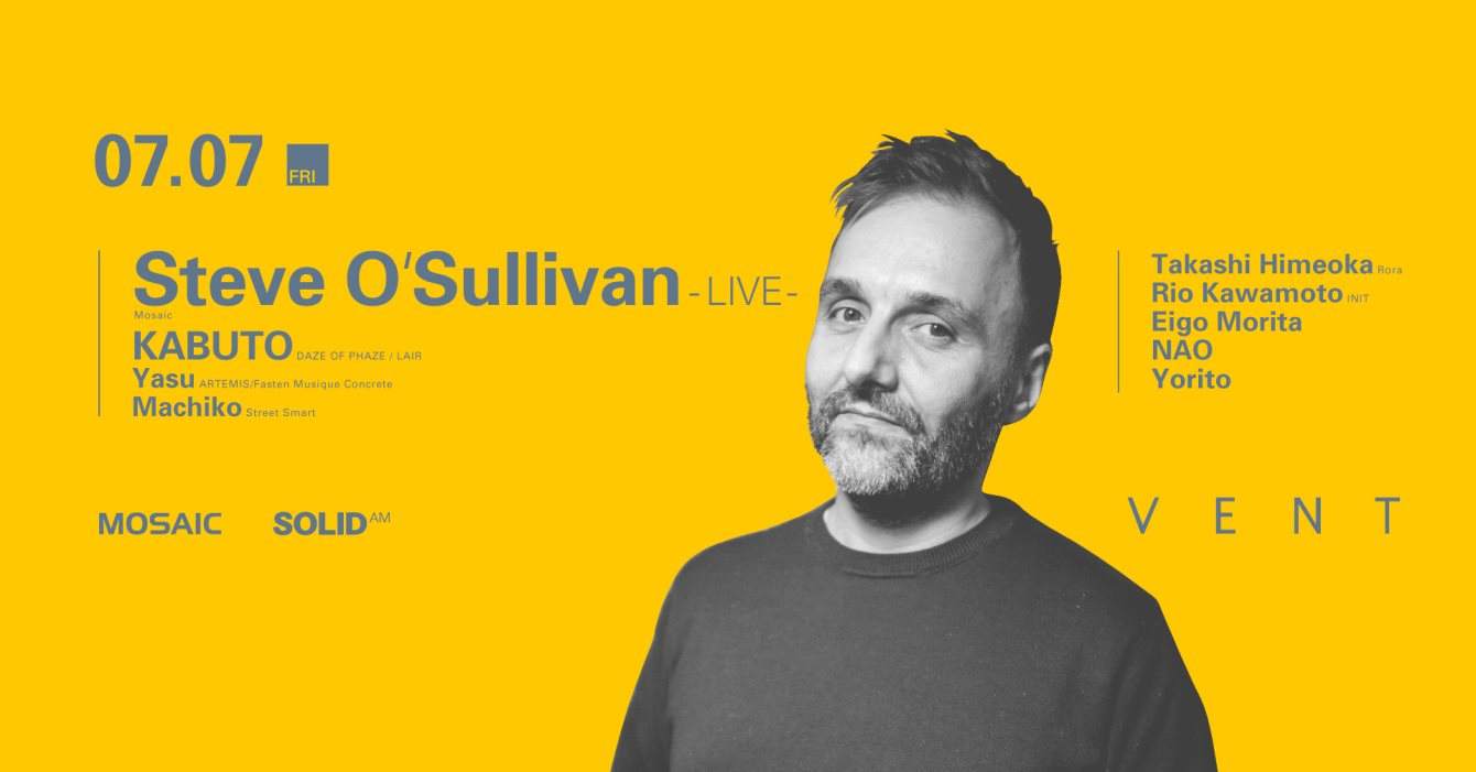 Steve O'sullivan -Live- - フライヤー表