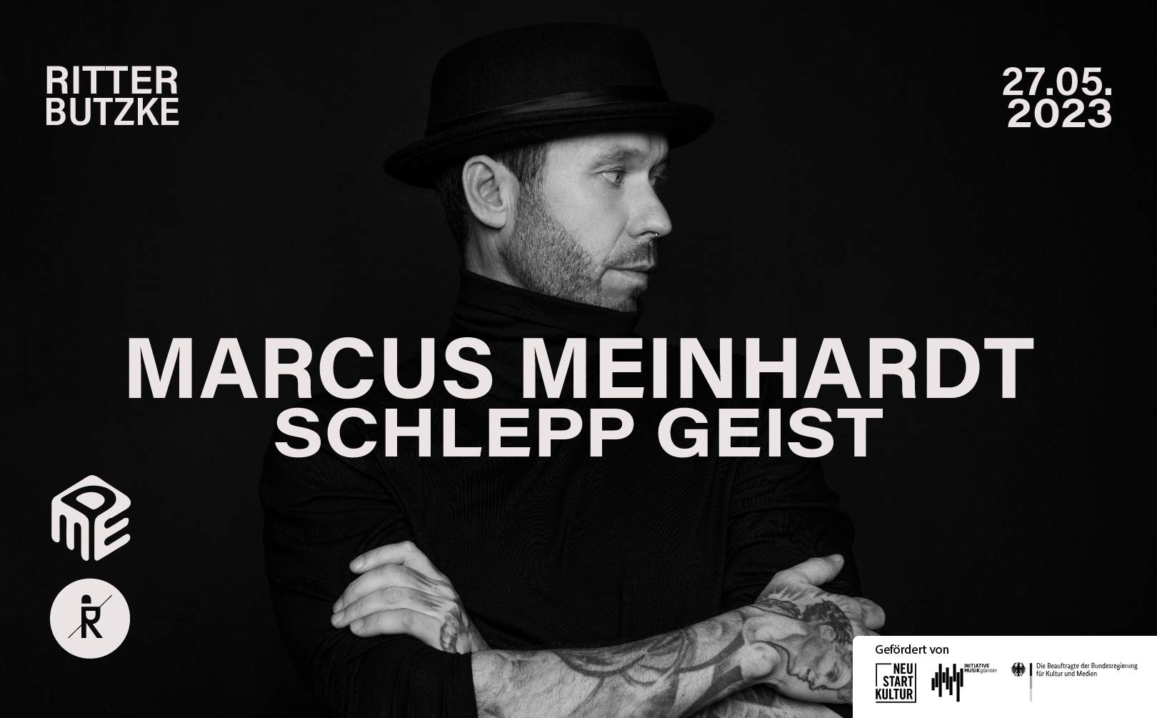 Marcus Meinhardt & Schlepp Geist - フライヤー表