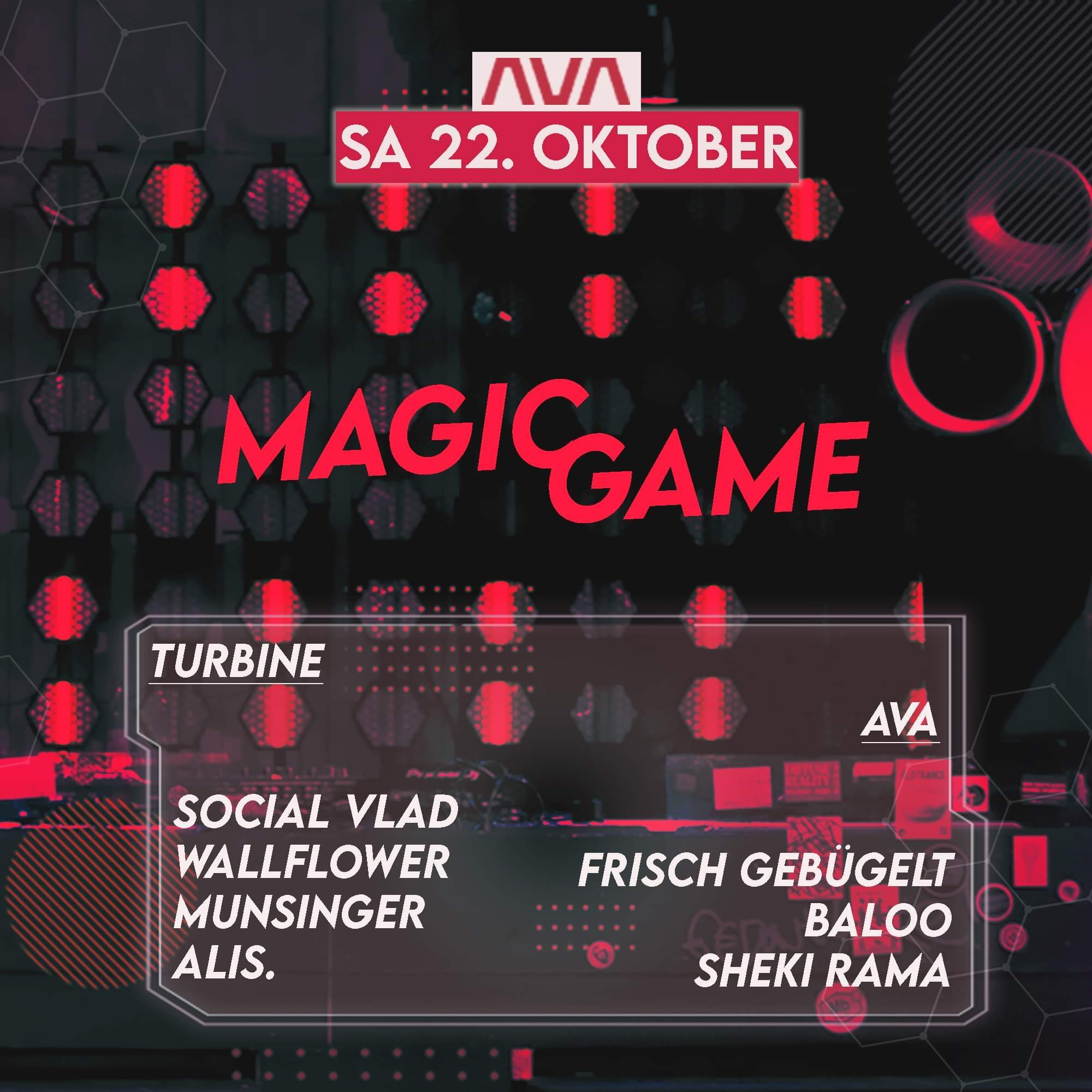 Magic Game: Social Vlad, Wallflower, Munsinger , Alis - Página frontal