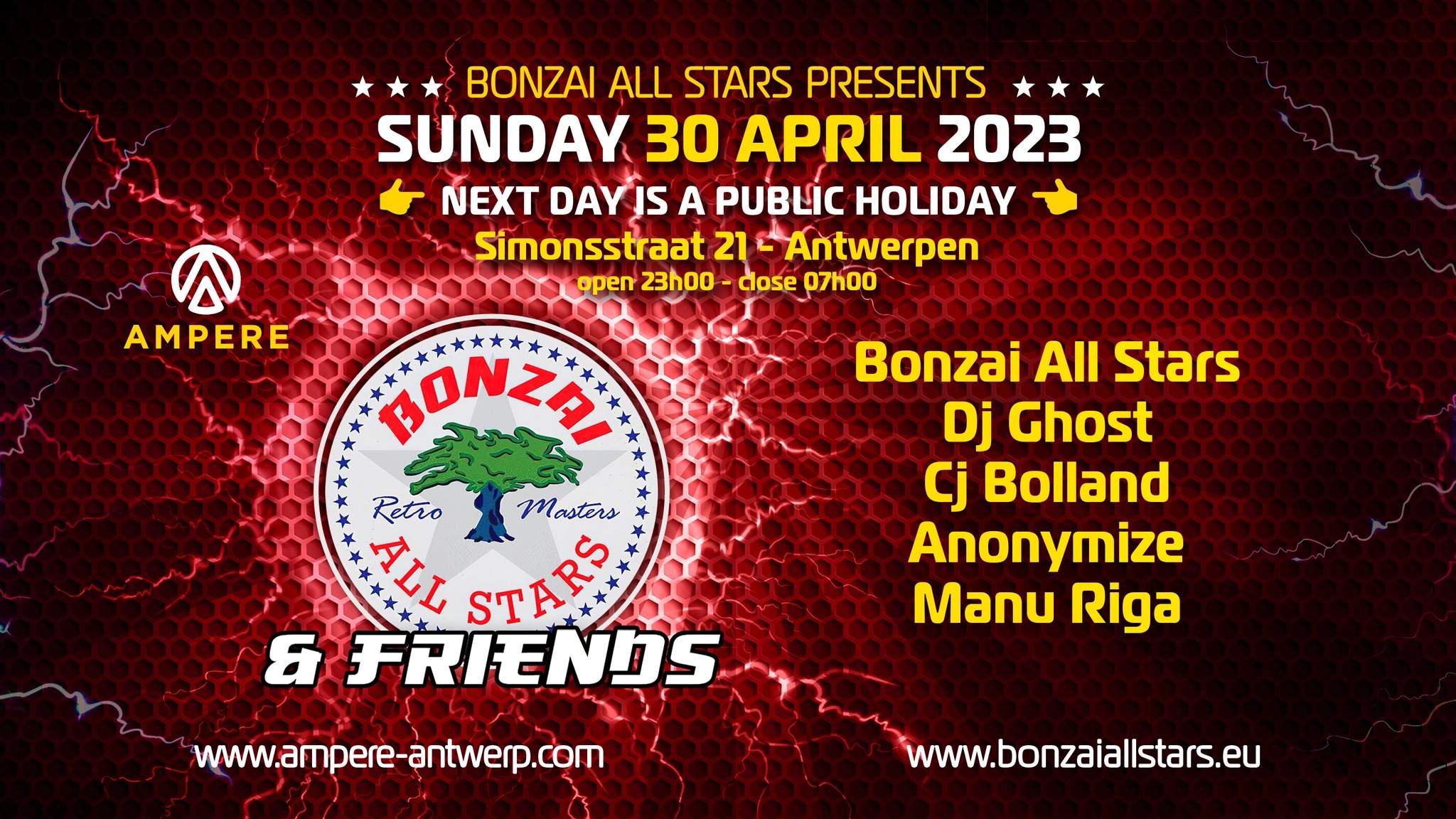 Bonzai All Stars & Friends - Página frontal
