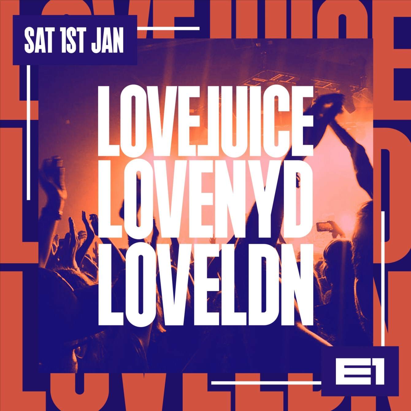 LoveJuice - New Years Day 2022 - Página frontal