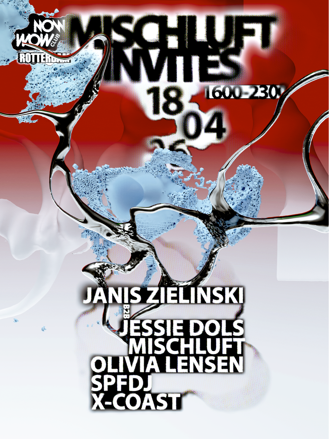 NW X Mischluft Invites bij Now&Wow, Rotterdam