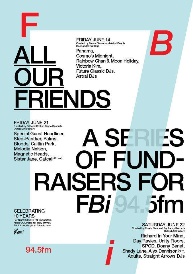 FBi presents All Our Friends: curated by FBi and Broken Stone Records - Página frontal