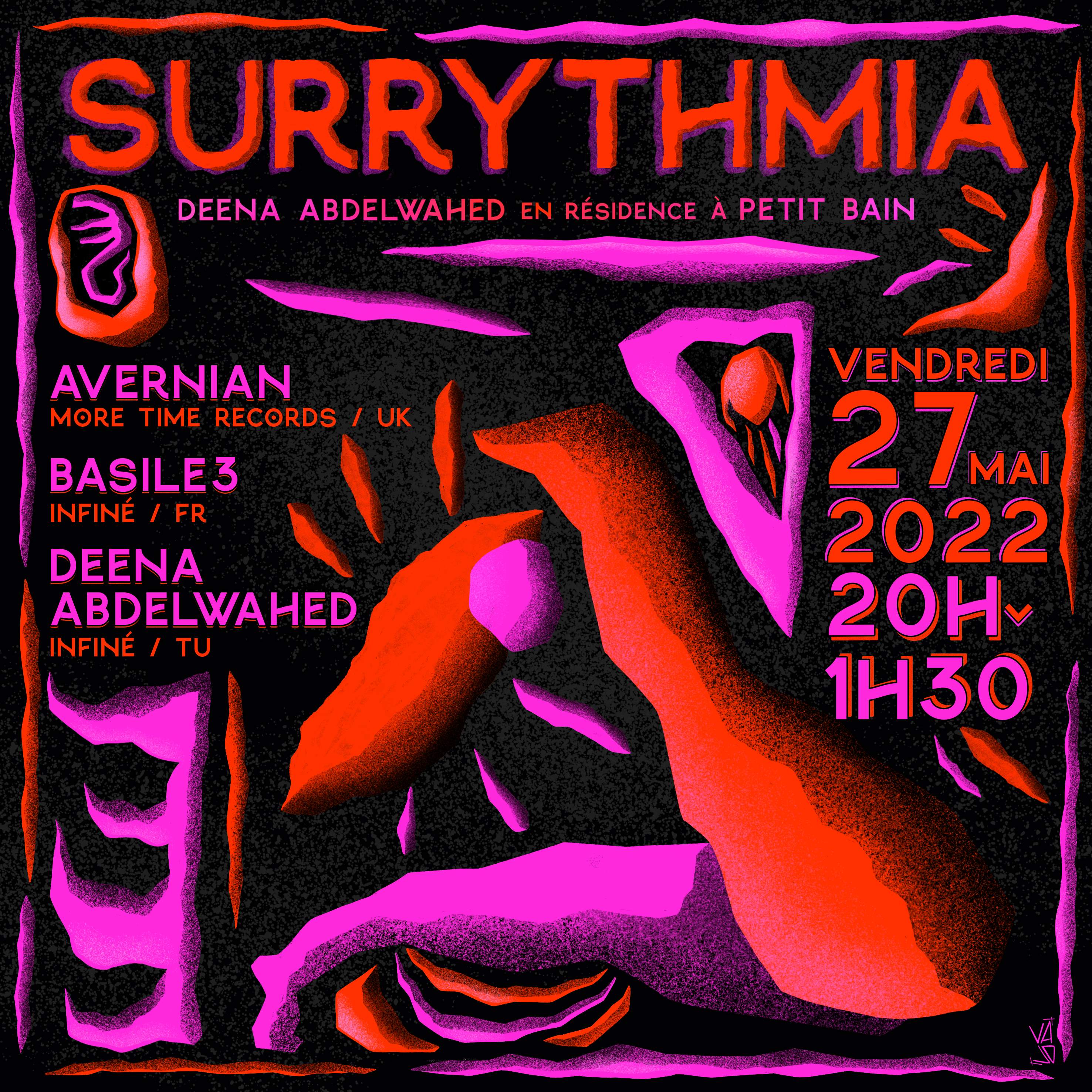 SURRYTHMIA - Deena Abdelwahed, Basile3 and Avernian - Página frontal