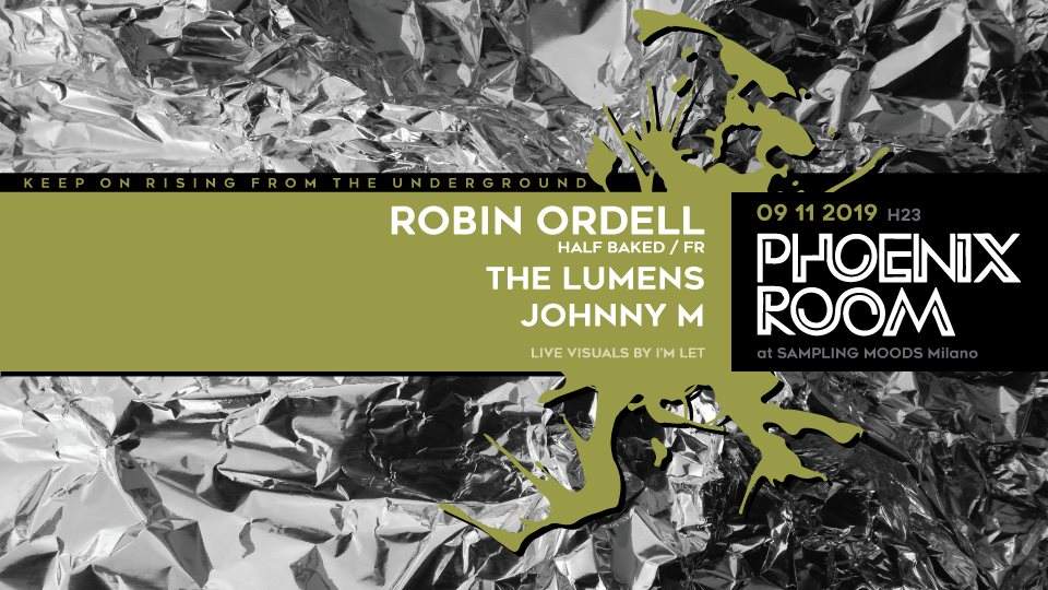 Phoenix Room Invites Robin Ordell - Página frontal
