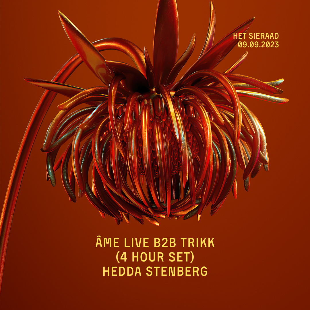 Âme Live B2B Trikk - Hedda Stenberg - フライヤー表