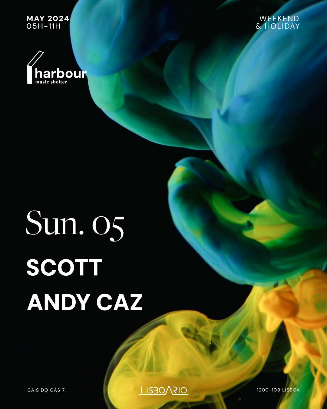 Harbour // Scott + Andy Caz - Página frontal
