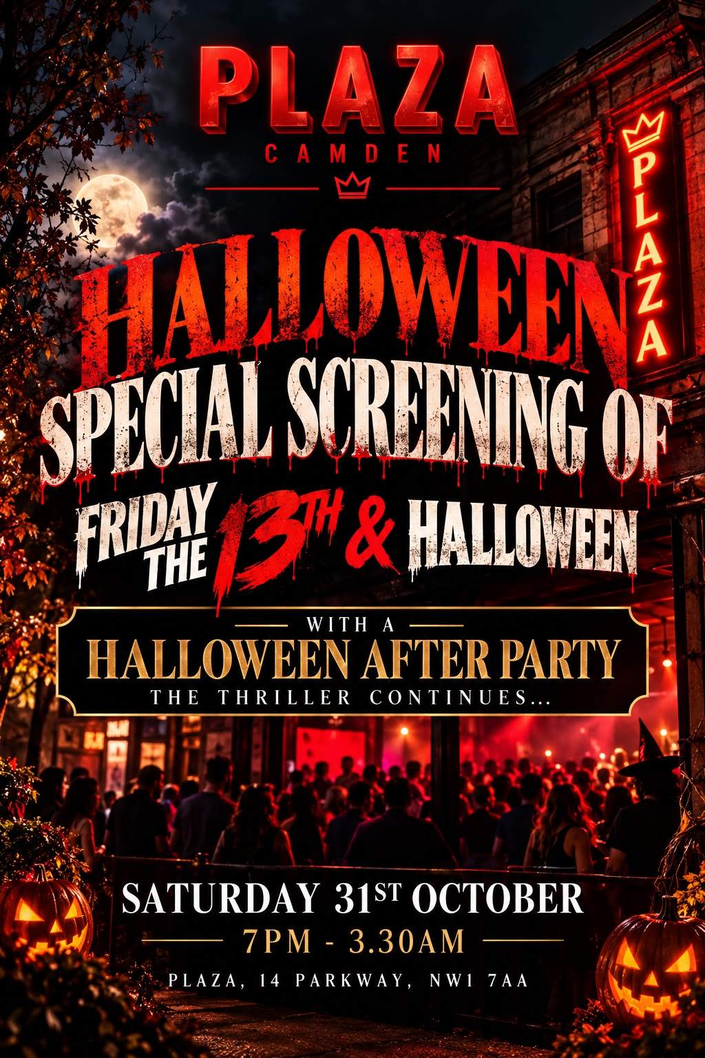HALLOWEEN SPECIAL Immersive Halloween party at the Haunted Cinema at ...