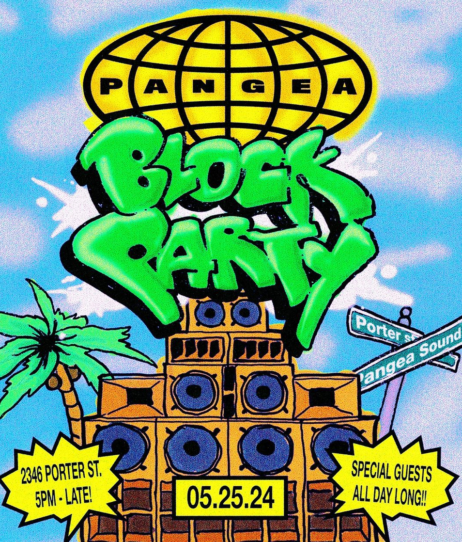 Pangea Sound LA: Block Party - Página frontal