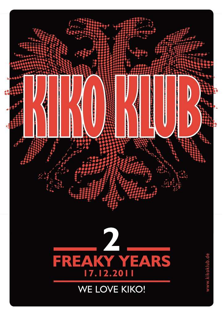 2 Freaky Years Kiko Klub - Página frontal