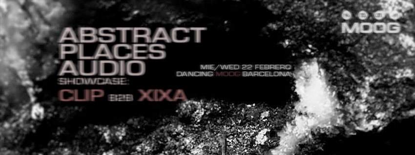 Abstract Places Audio Showcase: Clip + B2B Xixa - Página frontal